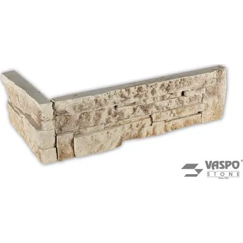 Obklad VASPO STONE - Obkladový kámen Lámaný béžovohnědý - rohový prvek