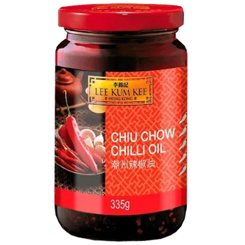 Rostlinný olej Chiu Chow Chilli olej 335g Lee Kum Kee