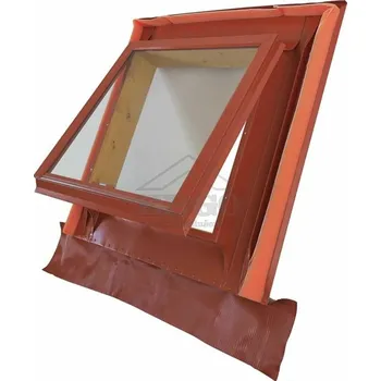 ERGO Střešní vikýř 60×60 – univerzální - červená