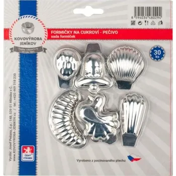 Formička Nezařazeno FORMIČKA SADA FORMIČEK MINI 30 KS, POCÍN.PLECH_hamashop