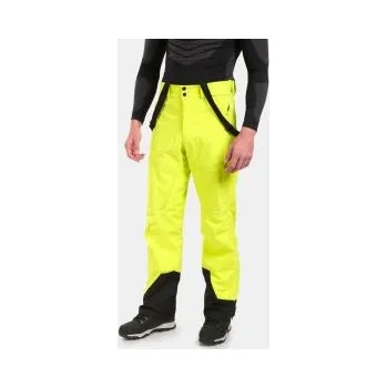 Snowboardové kalhoty Kilpi LAZZARO-M světle zelená SM0401KI L; Žlutá lyžařské kalhoty + DÁREK DLE VÝBĚRU!