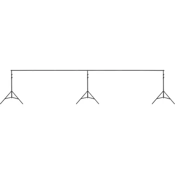 Fotopozadí Phototools Extra široká 6m konstrukce pro uchycení fotografického pozadí se skládací středovou tyčí