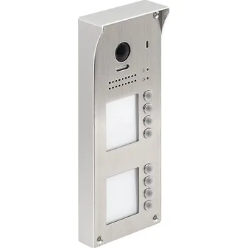 XtendLan Dveřní stanice 2-drát D2, 8x zvonek, kamera 170st, povrchová montáž, RFID 125kHz