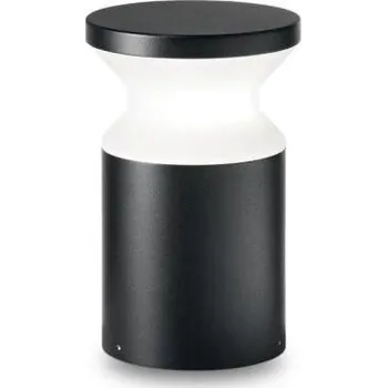 Venkovní osvětlení IDEALLUX Venkovní sloupkové svítidlo Ideal Lux Torre PT1 Small nero 186979 černé 22cm IP44 - IDEALLUX ILUX 186979