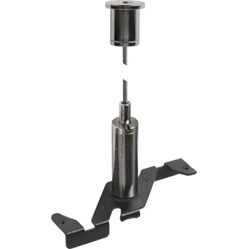 Bodové svítidlo SLV - BIG WHITE 3m drátěné lano výkyvný závěs 48 V TRACK, černá - BIG WHITE (SLV) LA 1006607