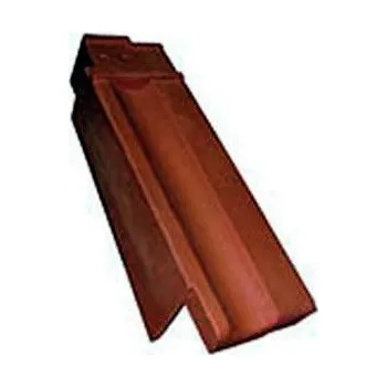 pálená krytina TONDACH CONTITON 12 (Stodo 12) taška podhřebenová větrací okrajová levá šedá engoba