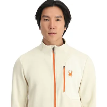 Spyder BANDIT FLEECE-VANILLA LATTE pánská outdoor bunda