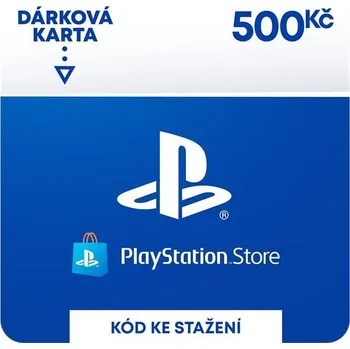 Herní předplatné PlayStation Store CZ el. peněženka - kredit 500 Kč SCEE-CZ-00050000 Elektronická licence