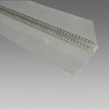 Stavební profil DEN BRAVEN Kombi lišta rohová (AL) s tkaninou 10/10cm*2m