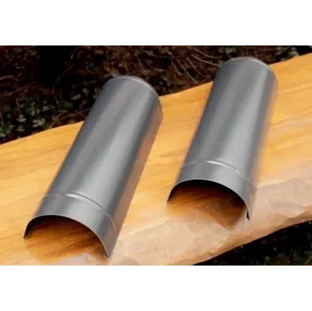 Plech CAPACCO Hřebenáč, hliníkový lakovaný plech , černošedá RAL 7016