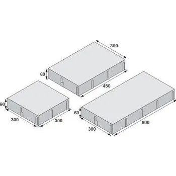 Venkovní dlažba BEST BELEZA výška 60mm colormix arabica SAMETOVÝ ULTRA UV