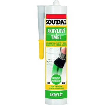 Tmel SOUDAL Akrylový tmel 280ml černý