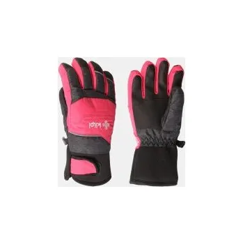 Rukavice Kilpi SKIMI-J růžová UJ0702KI 10; Růžová rukavice + DÁREK DLE VÝBĚRU!