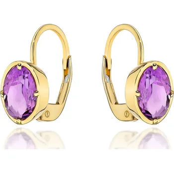 Hodinky Náušnice Bonore - Zlato 585 - Ametyst 181097