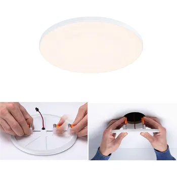 Koupelnové svítidlo PAULMANN VariFit LED vestavné svítidlo Veluna Edge IP44 kruhové 160mm 3000K bílá stmívatelné - PAULMANN P 79945