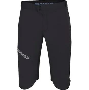 Pánské kraťasy AXEL pánské zateplené kraťasy černá/sv.modrá XL