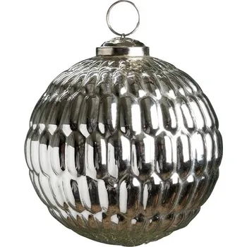 Vánoční ozdoba Vánoční ozdoba stříbrná 10 cm