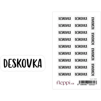samolepka Fleppi Samolepky Deskovka