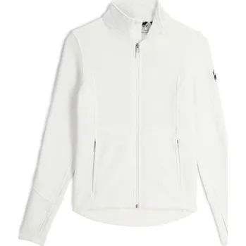 Dámský svetr Spyder SOAR FULL ZIP FLEECE WHITE dámská bunda XXL