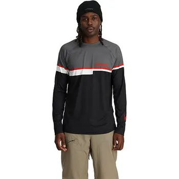 Pánské tričko Spyder PUMP CREW pánské funkční triko s dlouhým rukávem BLACK-XL