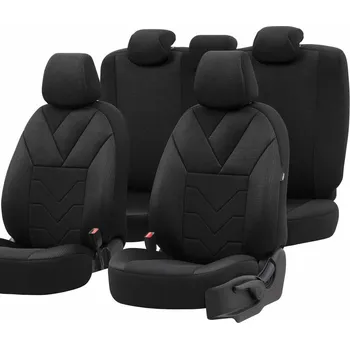 Potah sedadla OTOM Autopotahy Škoda Fabia III (2014 - 2022) univerzální | TEMPO 1501 BLACK NZ