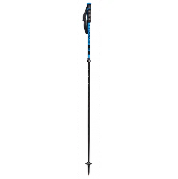 Sjezdová hůlka STÖCKLI Hole Carbon Race blue Vario 2023/24 - 105-135 cm