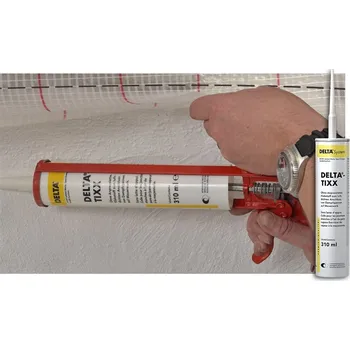 Průmyslové lepidlo DÖRKEN - DELTA®-TIXX - tmel pro vzduchotěsné napojení na zdivo - kartuše