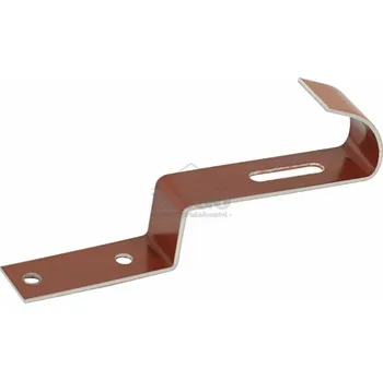 ERGO Příchytka hřebenáče pro betonové střešní krytiny červenohnědá RAL 8015