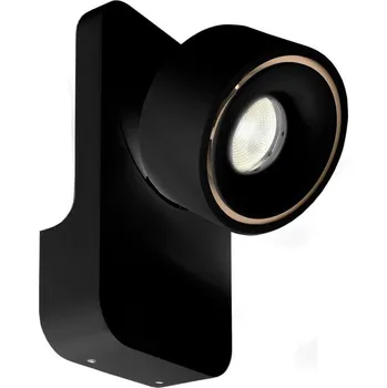 Nástěnné svítidlo LIGHT IMPRESSIONS Deko-Light nástěnné přisazené svítidlo Uni II 220-240V AC/50-60Hz 12,00 W 3000 K 670 lm 120 mm černá - LIGHT IMPRESSIONS IMPR 341232