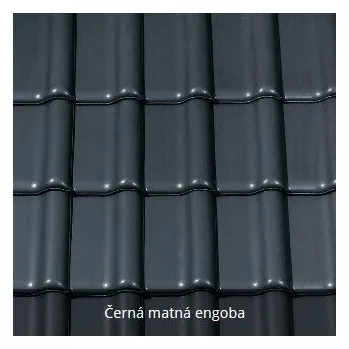 Střešní krytina CREATON Titania Taška základní 1/1 "NUANCE" antracitová engoba