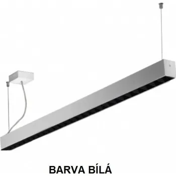 HALLA Závěsné svítidlo Lipo45 bílé 4000K 1403x45x58mm IP20 LED MODUL 1x24W - HALLA HAL 45-500Z-25GEE/840, W