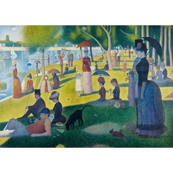 Puzzle BLUEBIRD Puzzle Nedělní odpoledne na ostrově La Grande Jatte 1000 dílků