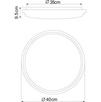 Svítidlo GLOBO ALEY 48419-18 Stropní svítidlo - GLOBO GLO 48419-18
