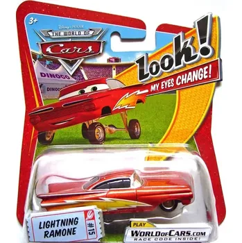 autíčko Lightning Ramone - Look My Eyes Change (mrkací) - Cars (Auta) - The World Of Cars