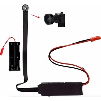 IP kamera Daklos Bezdrátová špionážní Wi-Fi mini kamera s objektivem - 1080p FULLHD