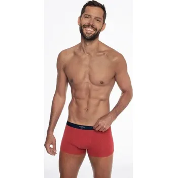 Pánské spodní prádlo Červené pánské boxerky s puntíky 41277-33X-M, VELIKOST XL