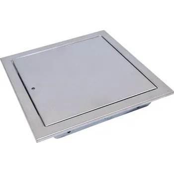 Revizní dvířka Revizní dvířka NEREZOVÁ 200/200 zámek klička