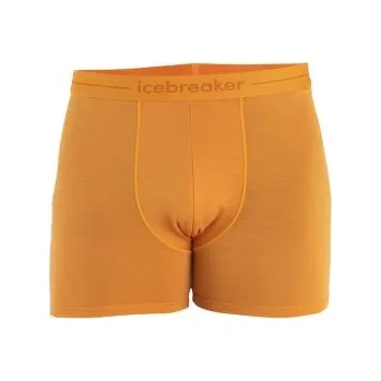 Pánské spodní prádlo Icebreaker Anatomica Boxer Men RAY žlutá M