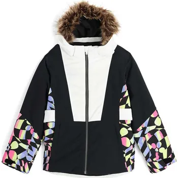 Spyder LOLA BLACK dívčí lyžařská bunda 12