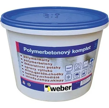 Stavební pojivo WEBER webersys epox PB - plastbeton barevný 18,25 kg