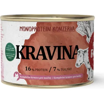 Pet Farm Family Pet Farm Konzerva pro kočky Kravina, 180 g