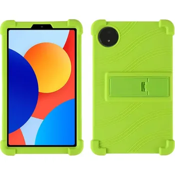 Pouzdro na mobilní telefon Barevný Silikonový Obal Na Xiaomi Redmi Pad Se 8,7" - Se Stojánkem Barva: Zelená