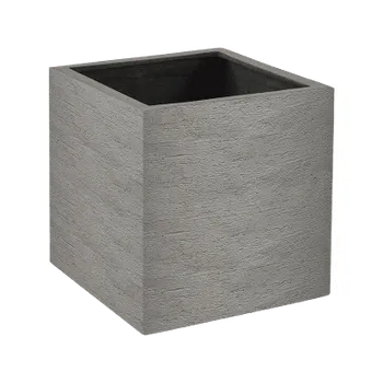 Květináč Moderní květináč Terreno, Cube Clay 40x40x40cm