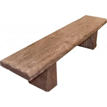 Zahradní lavice DITON LINIE DŘEVA Lavice DUB tmavý 180/39/43,5cm