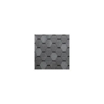 Střecha TEGOLA Střešní šindel ECO ROOF Hexagonal 269 GREY - šedá, cena za m2
