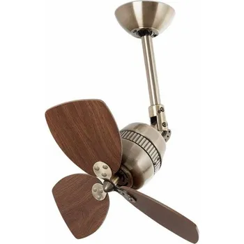 Dekorativní svítidlo FARO VÝPRODEJ VEDRA, starozlatá, stropní ventilátor - FARO FARO 33450