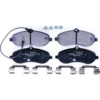 Brzdová destička Sada brzdových destiček, kotoučová brzda HELLA 8DB 355 013-411