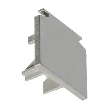 Bodové svítidlo RED - DESIGN RENDL EUTRAC koncovka pro tříokr. lištu stříbrnošedá - RED - DESIGN RENDL RED R11309