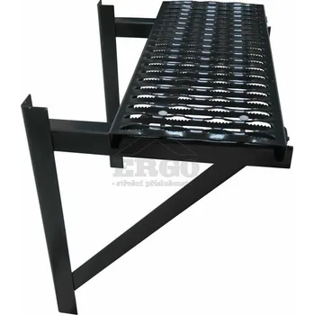 ERGO Stoupací komplet – na komínové stěny – rošt 60 cm - antracit