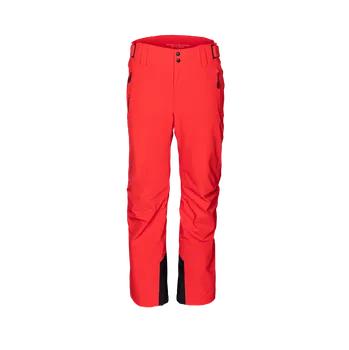 Snowboardové kalhoty STÖCKLI Pánské lyžařské kalhoty fullzip, červená 2025/26 - 56, XXL